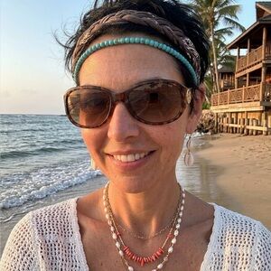 Michael Kors Tortoiseshell Sunglasses MK Logo Neutral Minimalist Boho NEW